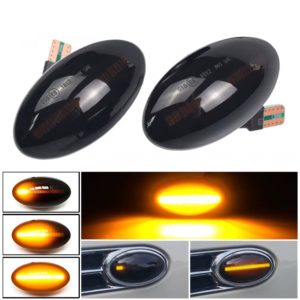 Luz Led Intermitentes Mini Cooper R50 R52 R53 2002-2008 T10 Negro Naranja